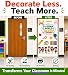 Hello Hallway Classroom Door Decorations for Teachers, Back to School | Reusable Peel &amp; Stick Door &amp; Whiteboard Decor Kit | Preschool Pre-K Kindergarten Classroom Decor | Teacher Supplies