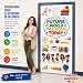Hello Hallway Classroom Door Decorations for Teachers Seasonal Holiday 4-Pack Value | Peel &amp; Stick Reusable Door &amp; Whiteboard Decor | Preschool Pre-K Kindergarten | Teacher Supplies