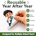 Hello Hallway Classroom Door Decorations for Teachers, Back to School | Reusable Peel &amp; Stick Door &amp; Whiteboard Decor Kit | Preschool Pre-K Kindergarten Classroom Decor | Teacher Supplies