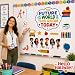 Hello Hallway Classroom Door Decorations for Teachers, Back to School | Reusable Peel &amp; Stick Door &amp; Whiteboard Decor Kit | Preschool Pre-K Kindergarten Classroom Decor | Teacher Supplies