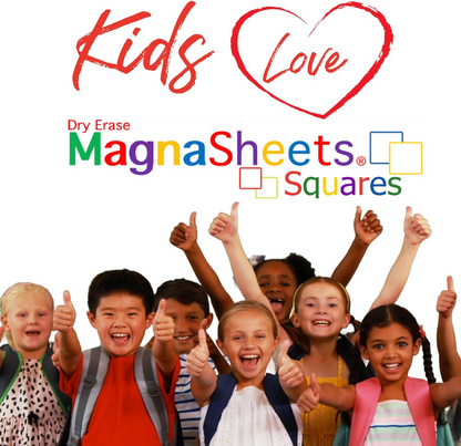 MagnaSheets Squares | 4 Panel Notebook Paper 22x28 Inches